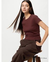Uniqlo - Mini T-Shirt (Ribbed) - Lyst