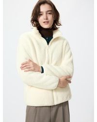Uniqlo - Fluffy Yarn Fleece Full-Zip Jacket - Lyst