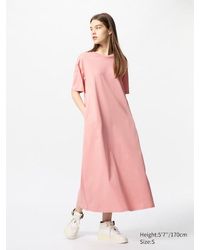 Uniqlo - Vestito Airism Cotone - Lyst