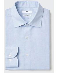 Uniqlo - Super Non-Iron Slim Fit Shirt (Spread Collar, Check) - Lyst