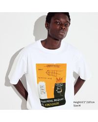 Uniqlo - Algodón Jean-Michel Basquiat King Pleasure UT Camiseta Estampado Gráfico - Lyst