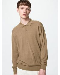 Uniqlo - 100% Merino Polo Jumper - Lyst