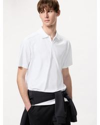 Uniqlo - Dry-Ex Half-Zip Polo Shirt - Lyst