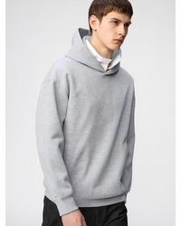 Uniqlo - Sweat Oversized Pullover Hoodie - Lyst