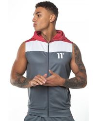 under armour cut off hoodie