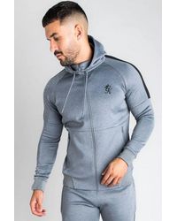 Gym King Core Plus Poly Tracksuit Top - Gray