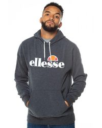 ellesse oragratti borg zip through hoodie