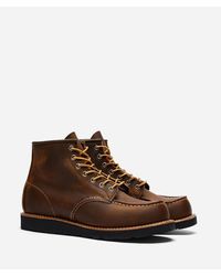 Red Wing 6" Moc Toe Boots (8886) - Brown