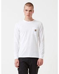 Carhartt - Carhartt-Wip Pocket Long Sleeve T-Shirt - Lyst