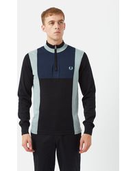 Fred Perry - Long Sleeve Knitted Cycling Top - Lyst