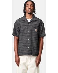Carhartt - Wip Short Sleeve Gellar Stripe Shirt - Lyst