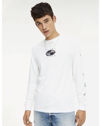 tommy hilfiger full sleeve t shirt white