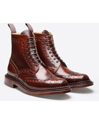 Grenson Fred Triple Welt Boot - Brown