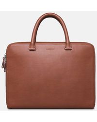Sandqvist Myrtel Briefcase 13" (leather) - Brown