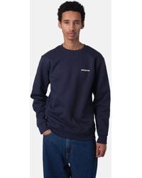 Patagonia - Fitz Roy Icon Uprisal Crew Sweatshirt - Lyst