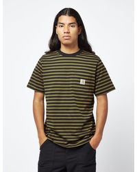 Carhartt - Wip Seidler Pocket T-shirt (seidler Stripe) - Lyst