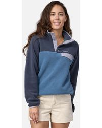 Patagonia - Lw Synch Snap-t Fleece Pullover - Lyst