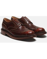 Grenson Archie Triple Welt Brogues - Brown