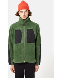 Bhode - Sherpa Zip Fleece Jacket - Lyst