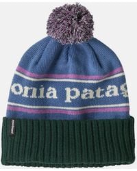 Patagonia - Powder Town Beanie Hat (Park Stripe) - Lyst