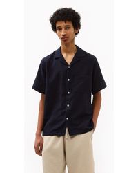 Portuguese Flannel - Grain Cotton Short Sleeve Shirt - Lyst