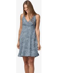 Patagonia - Amber Dawn Channeling Spring Dress - Lyst