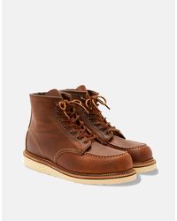 Red Wing Heritage 6" Moc Toe Boots (1907) - Brown