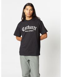 Carhartt - Wip Onyx T-shirt (organic Cotton) - Lyst