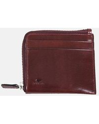 Il Bussetto Small Zip Wallet (leather) - Red