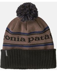 Patagonia - Powder Town Beanie Hat (Park Stripe) - Lyst