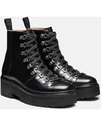 grenson nanette colorado leather boots