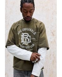 BDG - Moto Double Layer T-shirt - Lyst