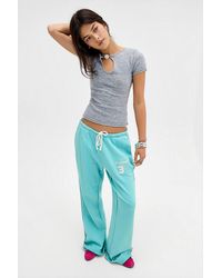Urban Outfitters - Uo Keyhole Short Sleeve Knit Top - Lyst