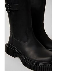 Camper - Pix Berlin Leather Moto Boot - Lyst