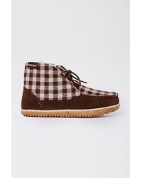 Minnetonka - Torrey Lace-Up Slipper Bootie - Lyst