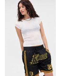 Urban Outfitters - Uo Frankie Short Sleeve Slash Top - Lyst