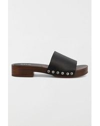 MIA - Mia Lanell Studded Wooden Slide Sandal - Lyst