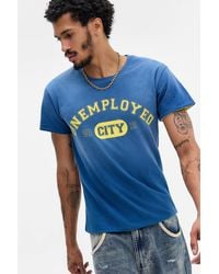 Jaded London - Reversible Varsity Graphic Tee Small At Urban Outfitters - Lyst