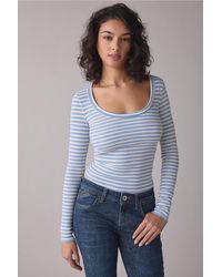 BDG - Off Duty Rib Long Sleeve T-shirt - Lyst
