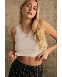 Urban Outfitters Uo Isabella Lace Trim 