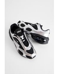 Nike - Black & Silver Air Max Muse Trainers - Lyst