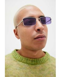 Urban Outfitters - Uo Palmer Purple Lens Sunglasses - Lyst