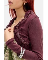 Kimchi Blue - Ruffle Bolero - Lyst