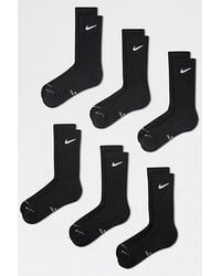 Nike - Everyday Elevated Crew Socks 6-Pack - Lyst