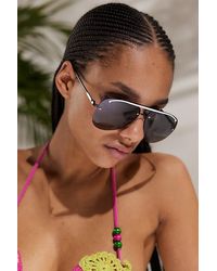 Urban Outfitters - '80S Metal Aviator Sunglasses - Lyst