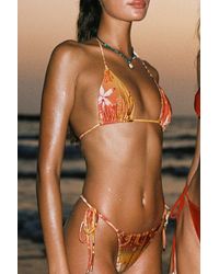 Sunkissed - Le Triangle String Bikini Top - Lyst