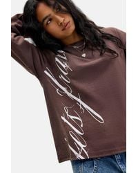 iets frans... - Italic Script Long Sleeve Graphic Tee - Lyst