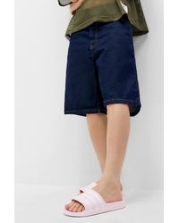 adidas - Pink Adilette Sliders - Lyst