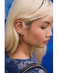Bohomoon - Lillie Cross Stud Earrings - Lyst