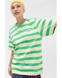 Stan Ray - Island Green Striped T-shirt Medium At Urban Outfitters - Lyst
